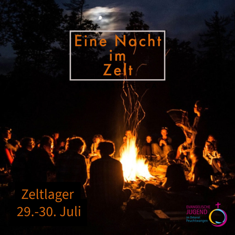 Eine Nacht im Zelt